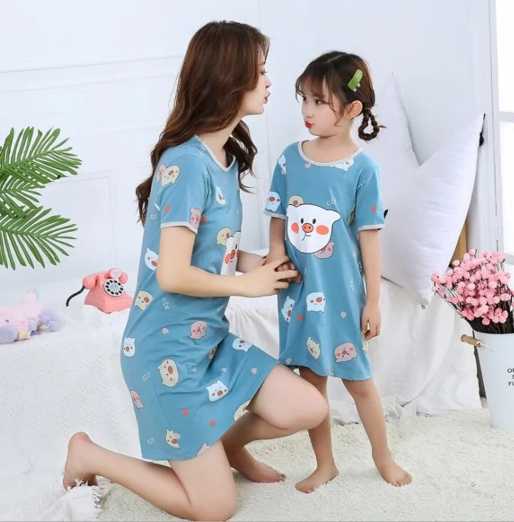 Summer Girls Nightgown Pajamas