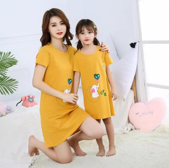 Summer Girls Nightgown Pajamas