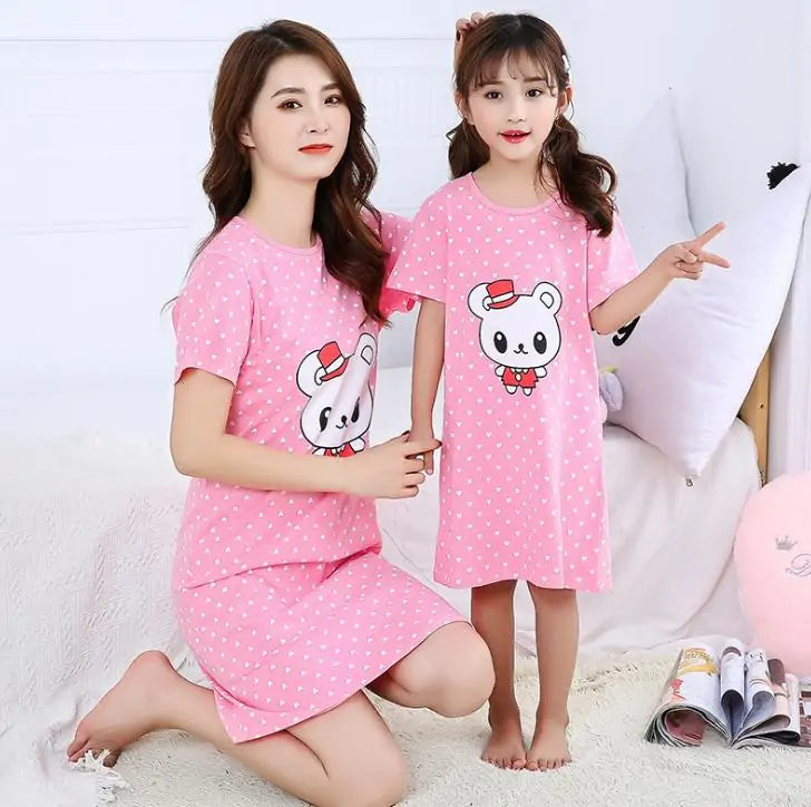 Summer Girls Nightgown Pajamas