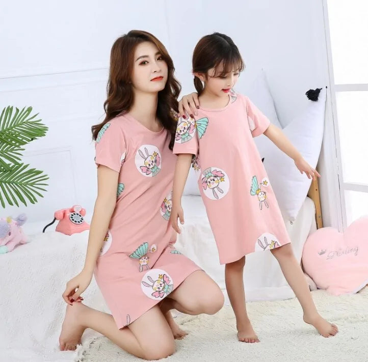 Summer Girls Nightgown Pajamas