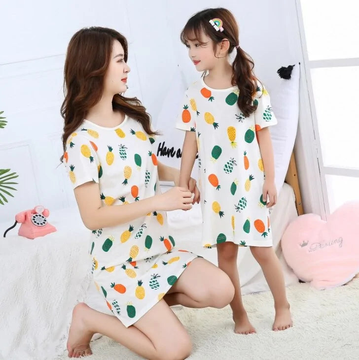 Summer Girls Nightgown Pajamas