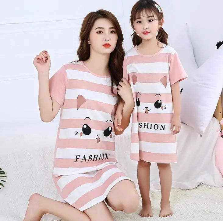 Summer Girls Nightgown Pajamas