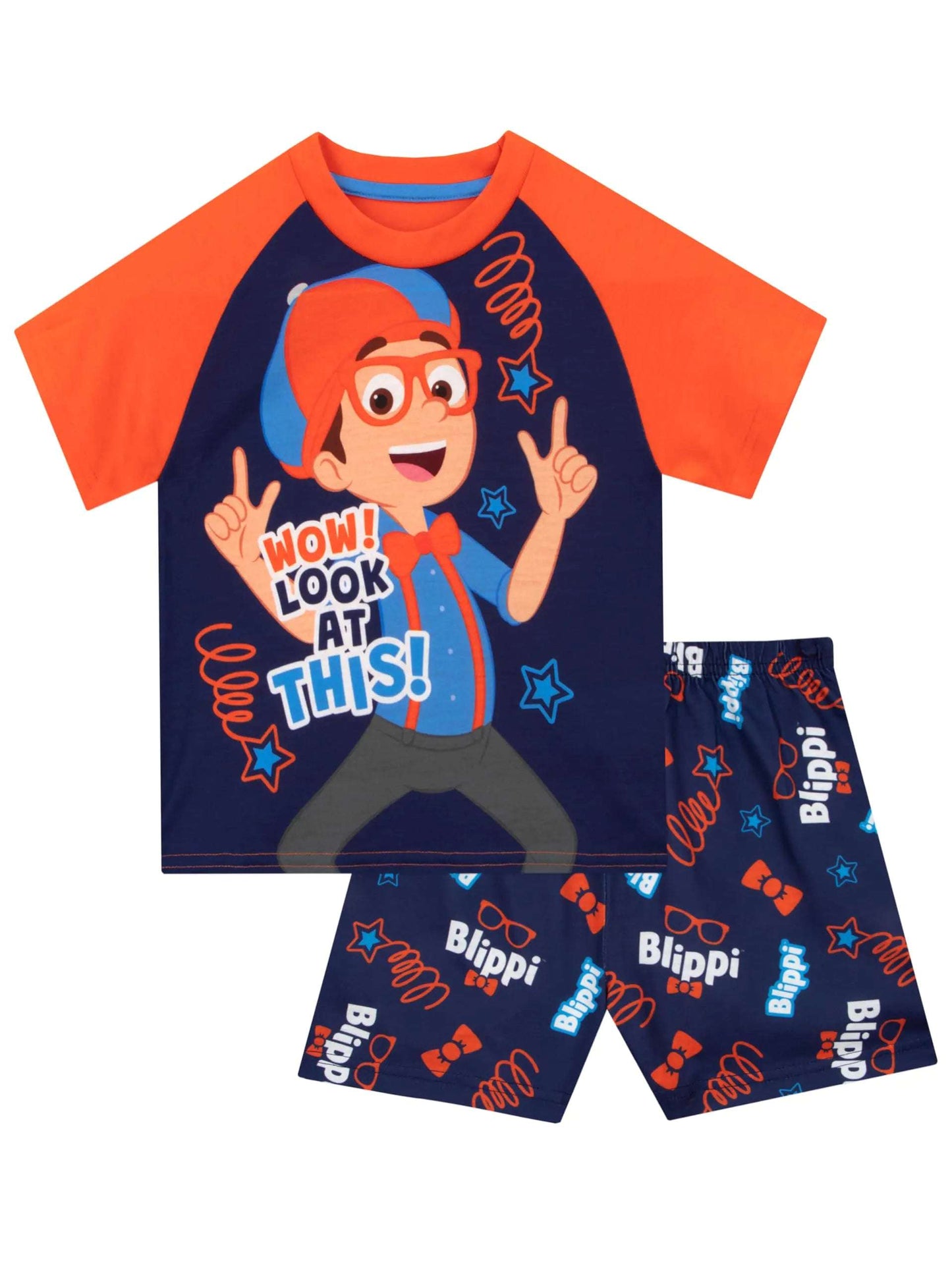 Blippi Pajamas | Boys Shorts Pajamas | Fun Boys Pajama Sets Multicolor 4