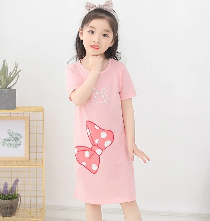 Summer Girls Nightgown Pajamas