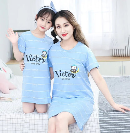 Summer Girls Nightgown Pajamas