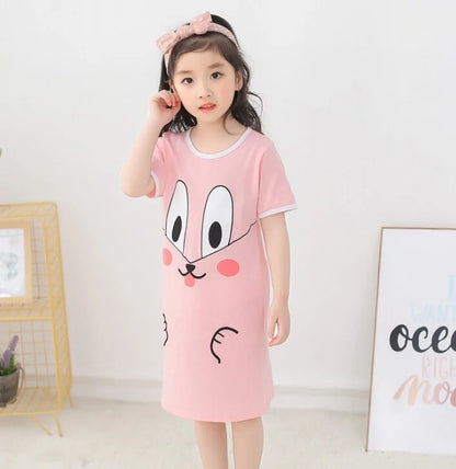 Summer Girls Nightgown Pajamas