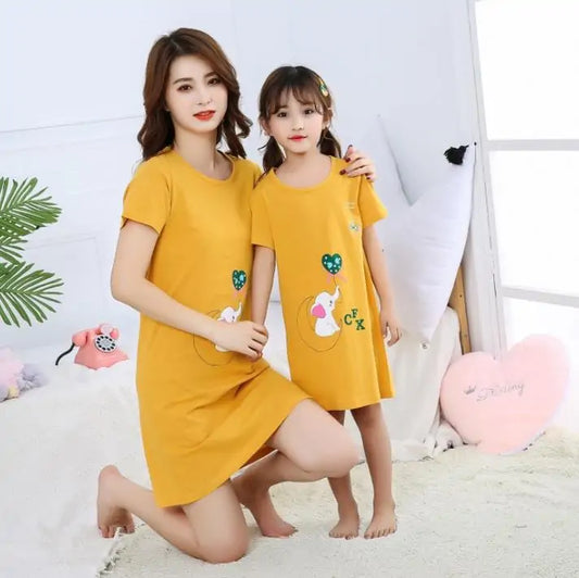 Summer Girls Nightgown Pajamas